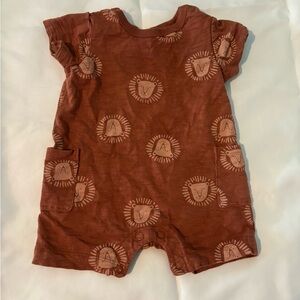 Carter's Brown Lion Print One Piece